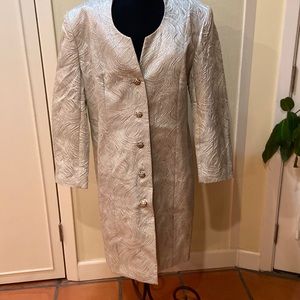 Silver brocade jacket